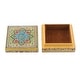 preview thumbnail 5 of 3, Novica Handmade Bloom Papier Mache Decorative Box