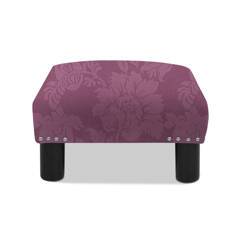 Jules 16" Square Footstool Ottoman
