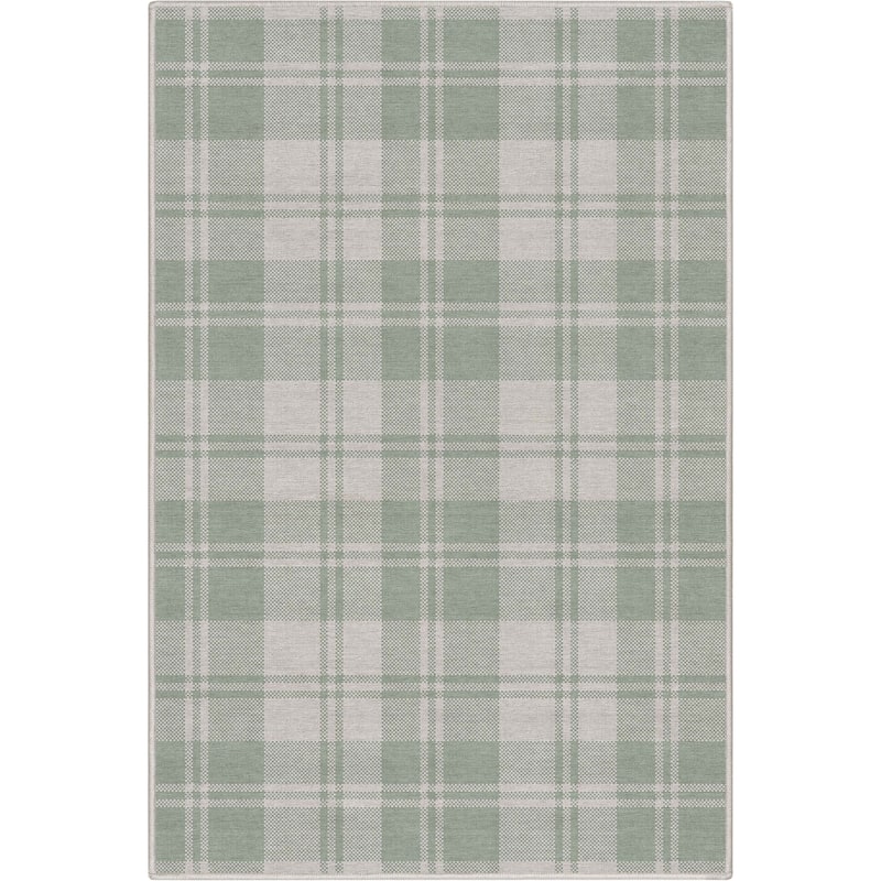 Well Woven Apollo Plaid Farmhouse Geometric FlatWeave Rug