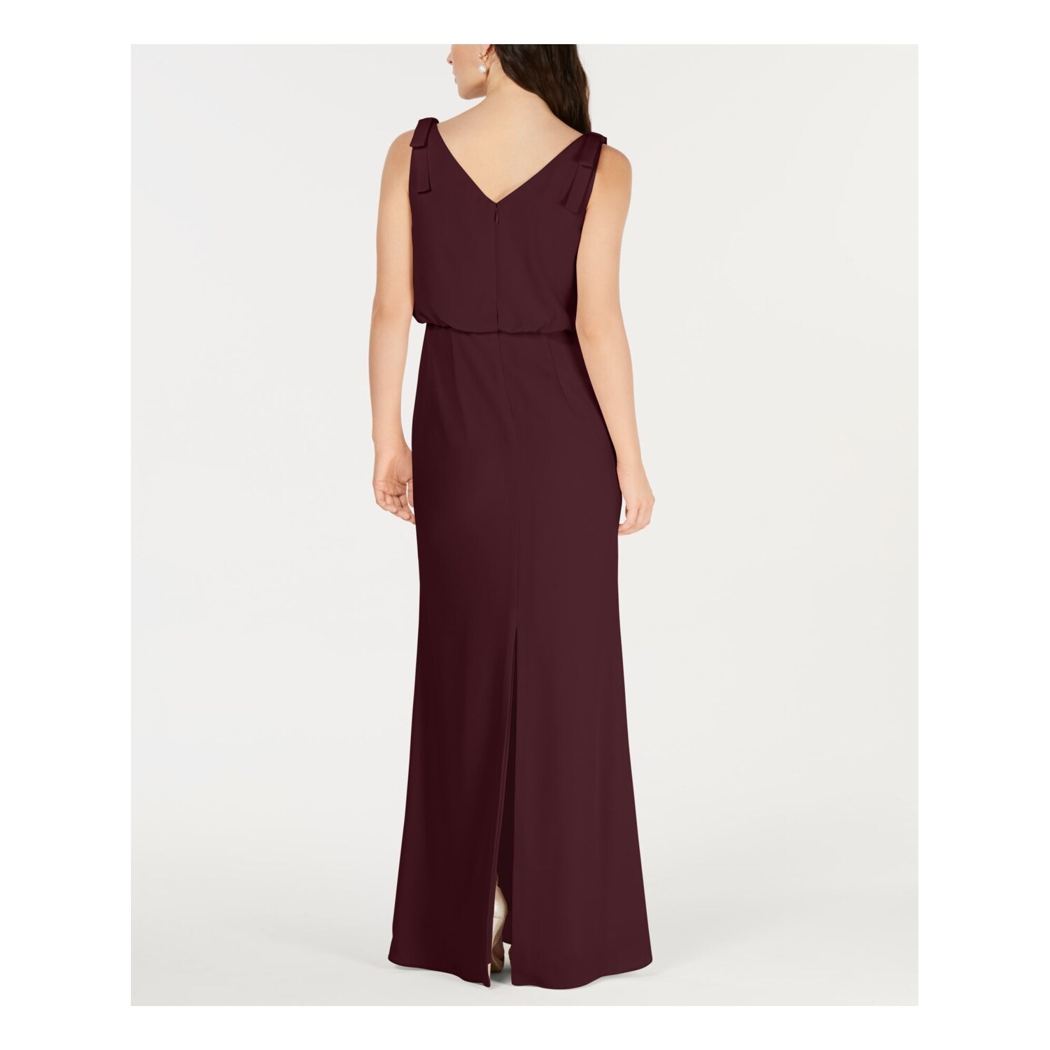 size 18 burgundy dress