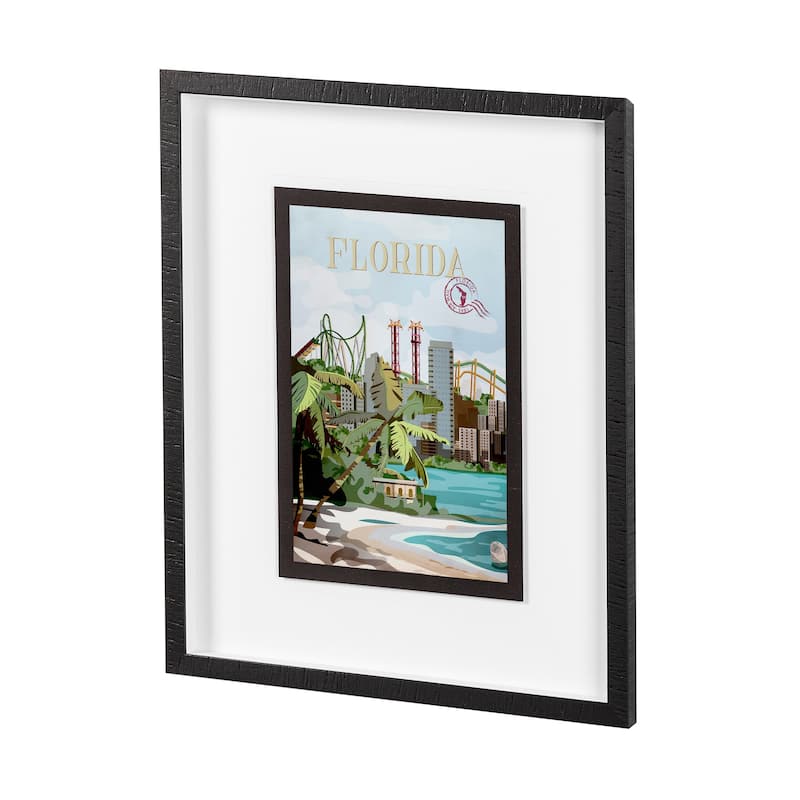 Florida Go (M) Framed Art Print