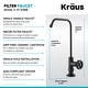 preview thumbnail 90 of 165, Kraus Urbix Industrial Solid Brass Kitchen Faucet