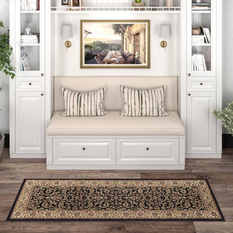 Soho Traditional Floral Indoor Area Rug
