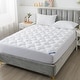 preview thumbnail 1 of 6, Royal Velvet European White Down Mattress Pad