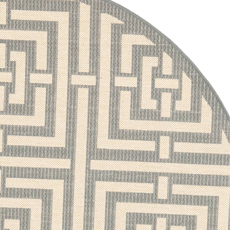 SAFAVIEH Courtyard Ginger Indoor/ Outdoor Waterproof Patio Backyard Rug