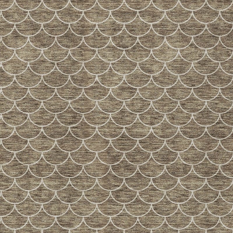 HomeRoots Geometric Transitional Rectangle Outdoor Rug