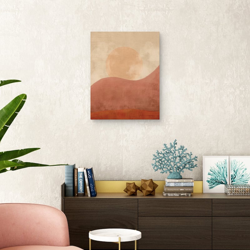Desert Sunset by Belle Maison Canvas Art Print