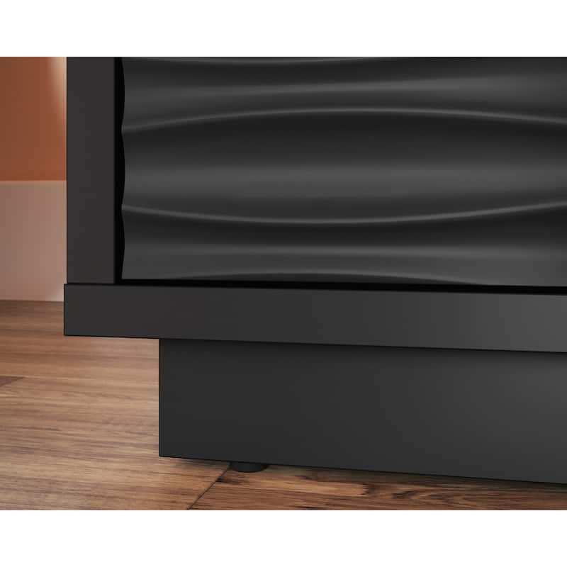 Morgan Main 80" Credenza - Black