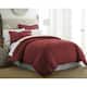 Simply Soft Ultra-soft 3-piece Duvet Cover Set - Burgundy - Full - Queen