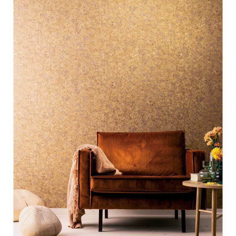 Galerie Wallcoverings Energy Collection Igneous Effect Sheen Wallpaper Rol - 33 feet long x 27.5 inches wide