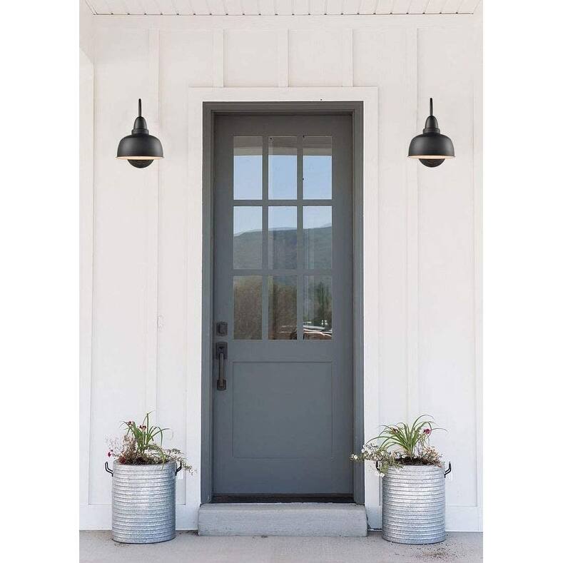 Montalbano Industrial Wall Sconces Gooseneck Wall Mount Light Set of 2