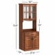 preview thumbnail 15 of 36, Living Skog Galiano 73'' Pantry Kitchen Storage Cabinet