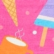 preview thumbnail 4 of 7, Nourison Imagination Indoor only Pink Ice Cream and Donuts Graphic Area Rug