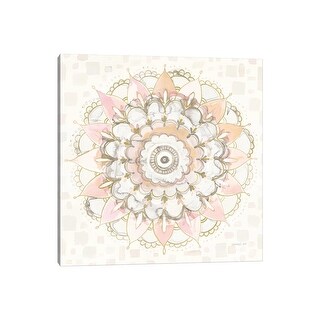 iCanvas "Modern Mandala Square Champagne" by Danhui Nai Canvas Print ...