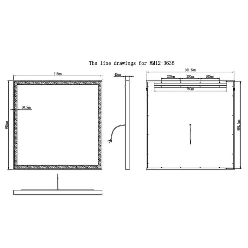 Modern Mirrors Vera Lighted LED Bathroom Vanity Mirror - IP44