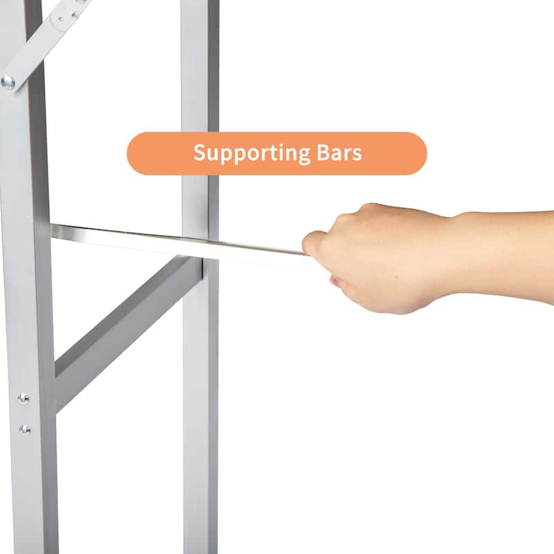 Lightweight Folding Table for Indoor Outdoor Parties and Exhibits