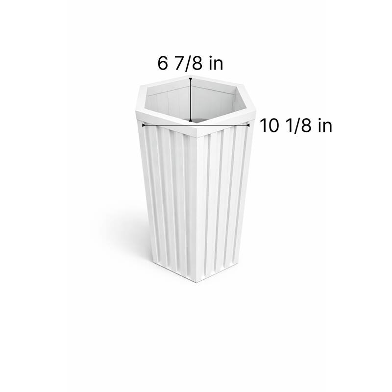 Hexagon Column Planter