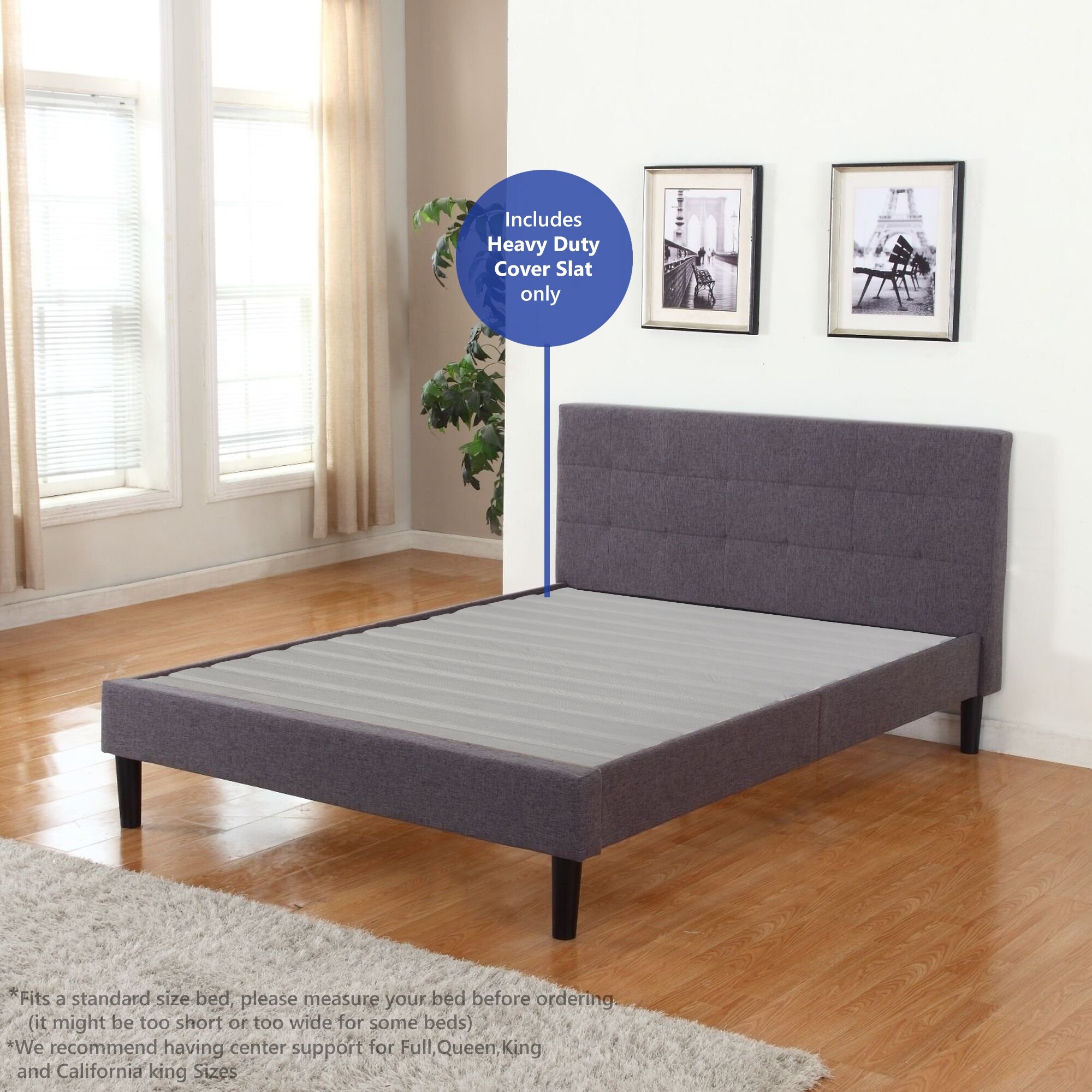 Shop Onetan 0 75 Inch Heavy Duty Mattress Support Wooden Bunkie