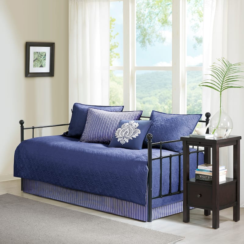Madison Park Mansfield 6 Piece Reversible Daybed Cover Set
