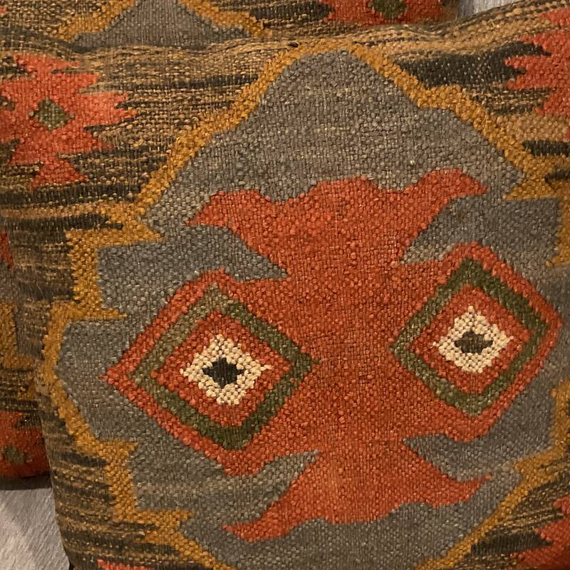 HERAT ORIENTAL Handmade Killim Throw Pillow Set