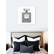 preview thumbnail 11 of 13, Oliver Gal 'Silver Classic Number 5' Fashion and Glam Wall Art Canvas Print - Gray, White