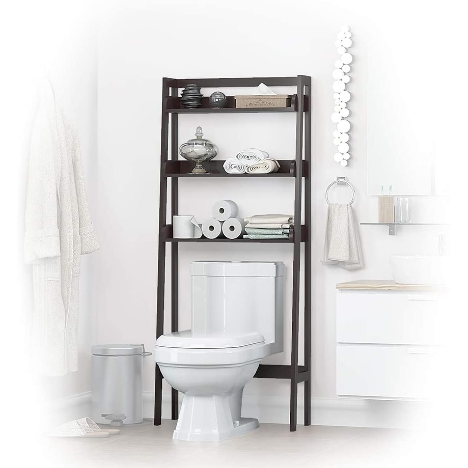 UTEX 3-Shelf Bathroom Organizer Over The Toilet, Bathroom  Spacesaver,Collection Spacesaver - On Sale - Bed Bath & Beyond - 31428689