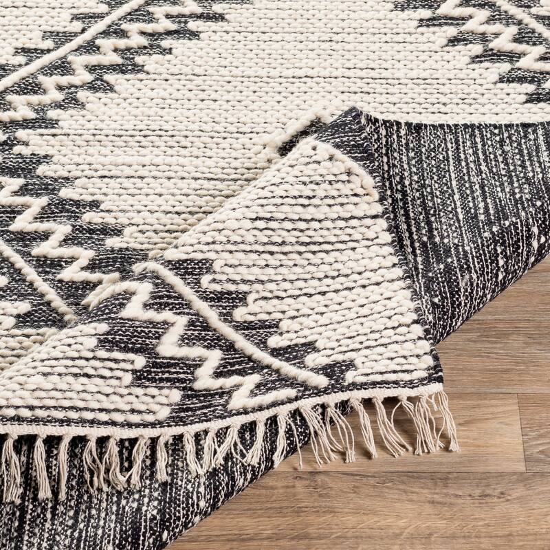 Livabliss Beto Handmade Geometric Nomad Cotton Area Rug