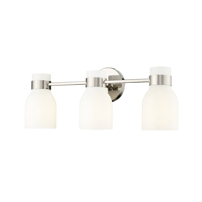 Corella Vanity Light - Polished Nickel - 3 Light