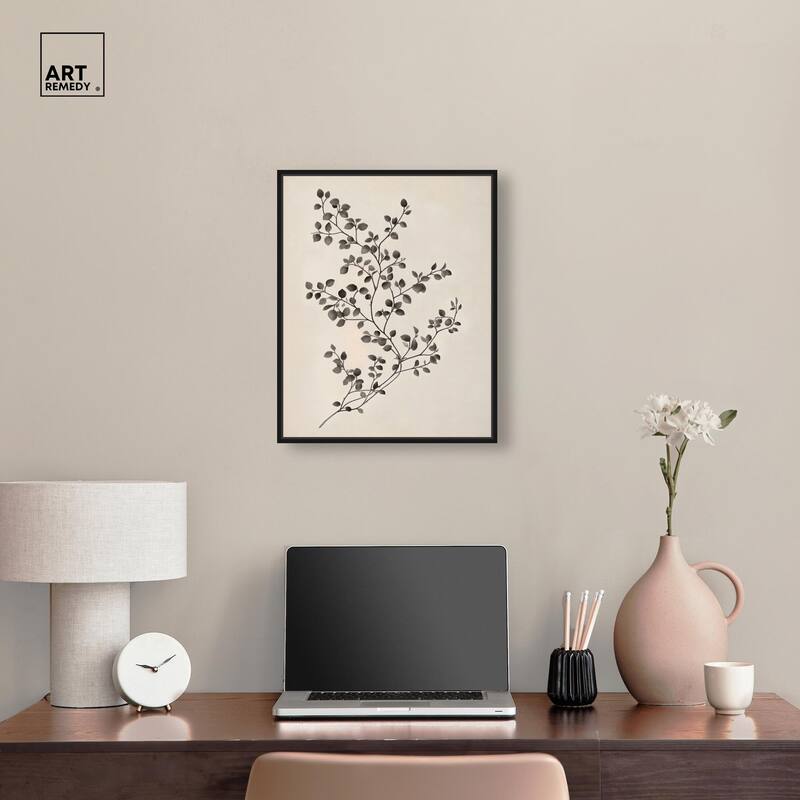Bilberry Branch II Canvas by Art Remedy