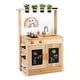 preview thumbnail 1 of 8, Costway Mud Kitchen for Kids with Planting Pots Stovetops Removable - See Details Natural - See Details