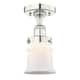 Option Polished Nickel / Matte White