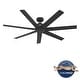 preview thumbnail 2 of 11, Hunter 60" Downtown Windmill Outdoor Ceiling Fan w/ Wall Control, Damp-Rated - Indoor-Outdoor, Industrial, Modern - ENERGY STAR!