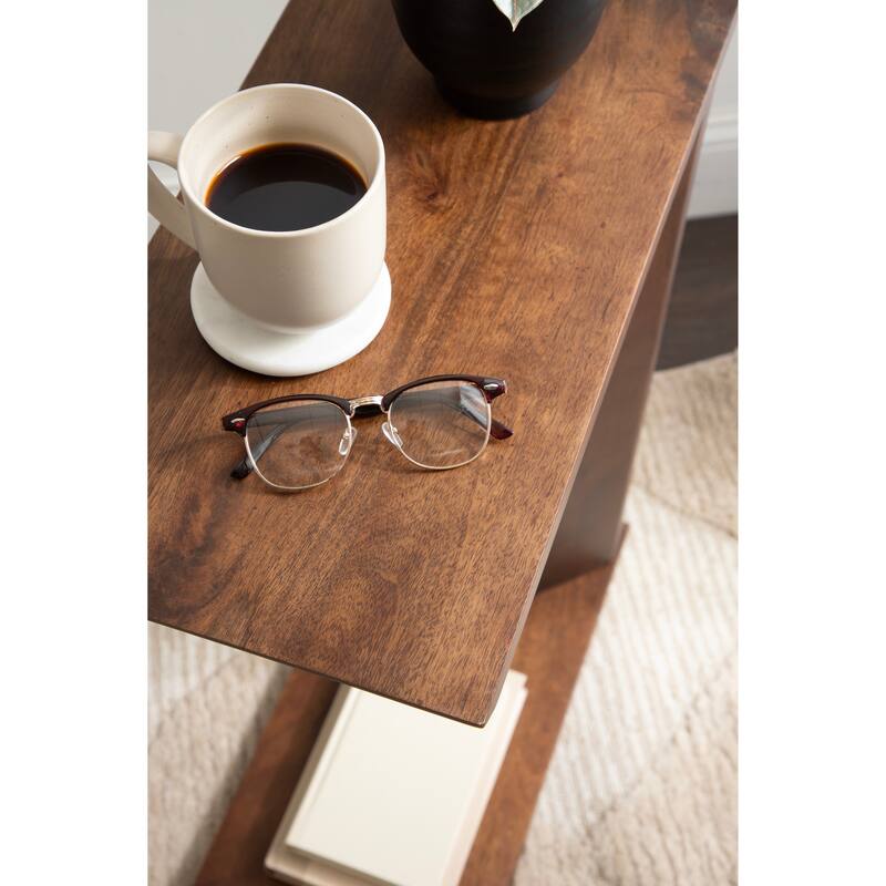 Kate and Laurel Thaxter Wood C-Table