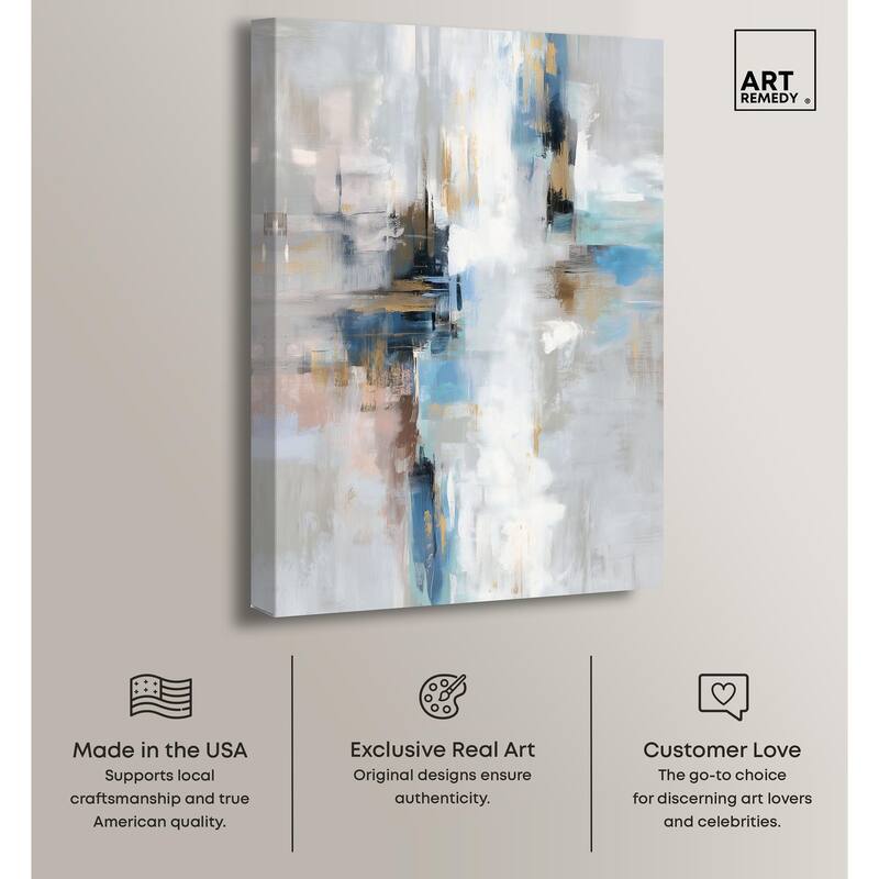 Ocean Spray I Canvas by Art Remedy, Gallery Wrapped