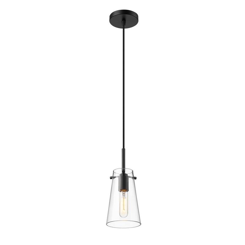 Z-Lite 7508MP Kira 5" Wide Mini Pendant with Shade