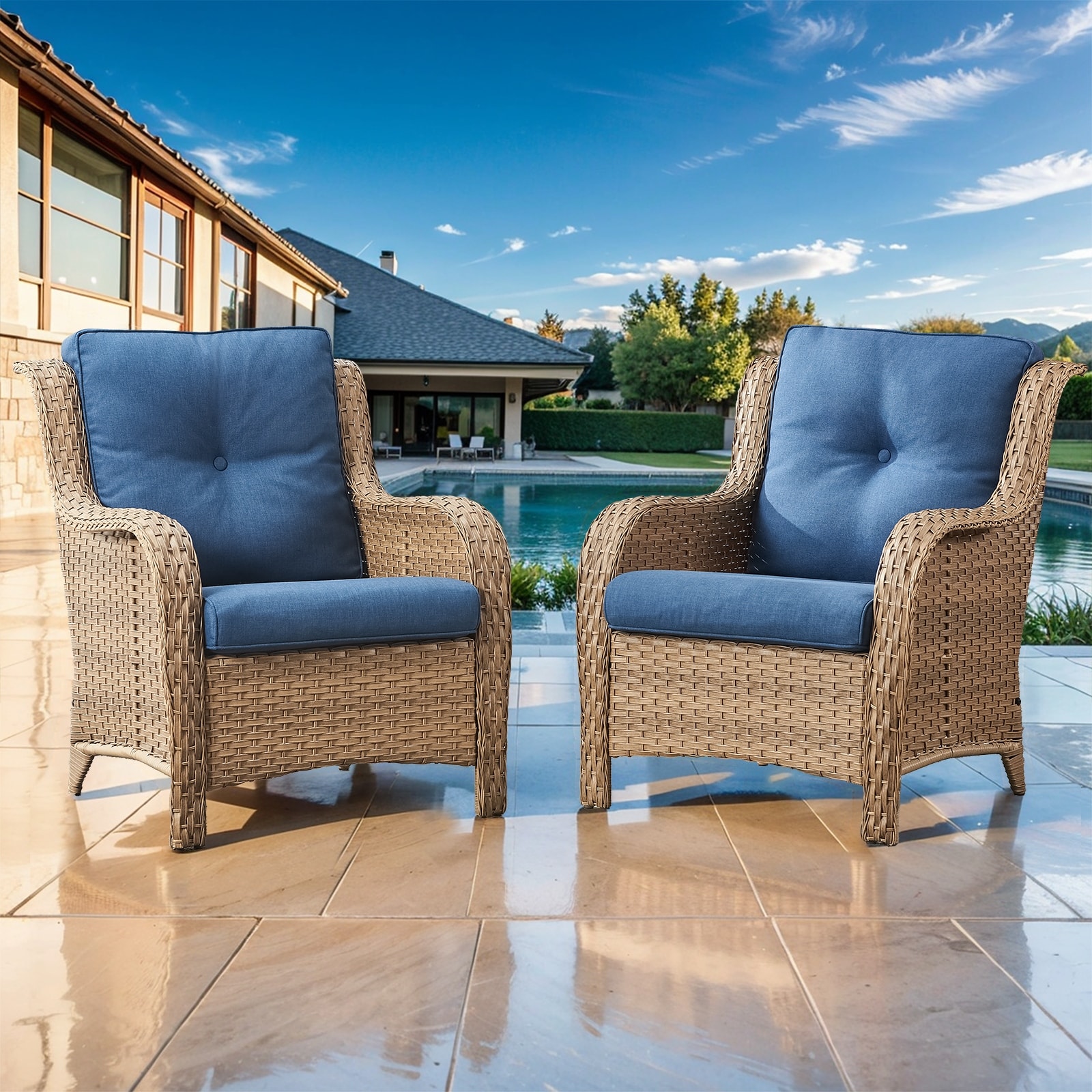 Wicker chairs for outdoors online