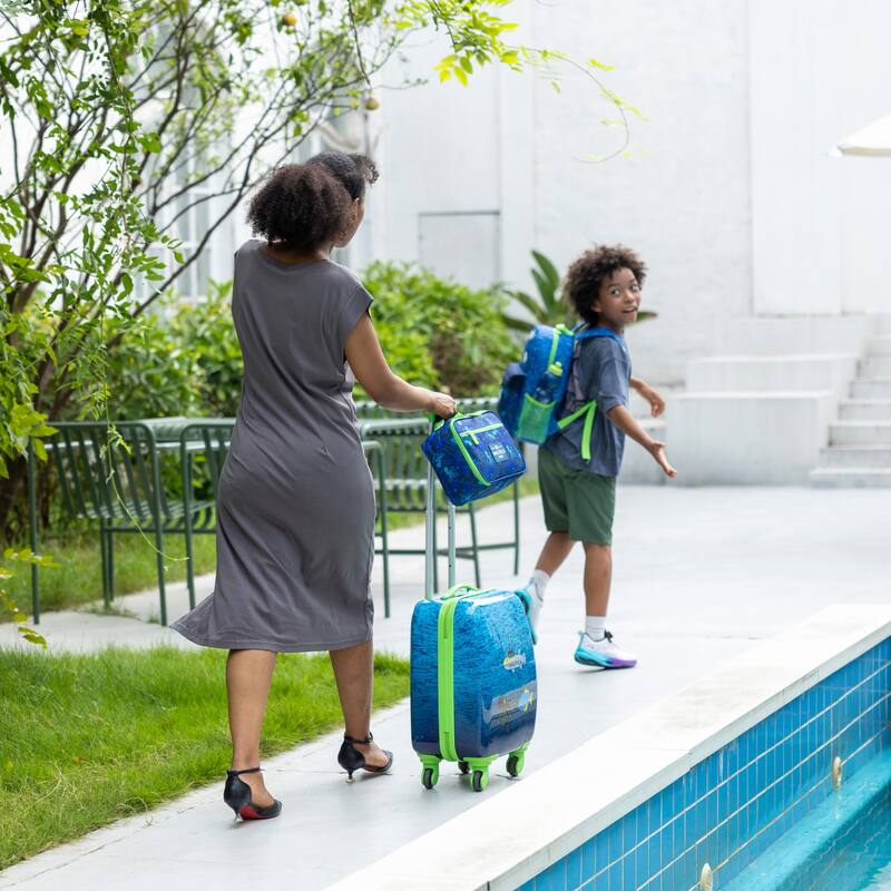 Nautica Kids 18" Back to School Carry-on 5-Piece Luggage Set