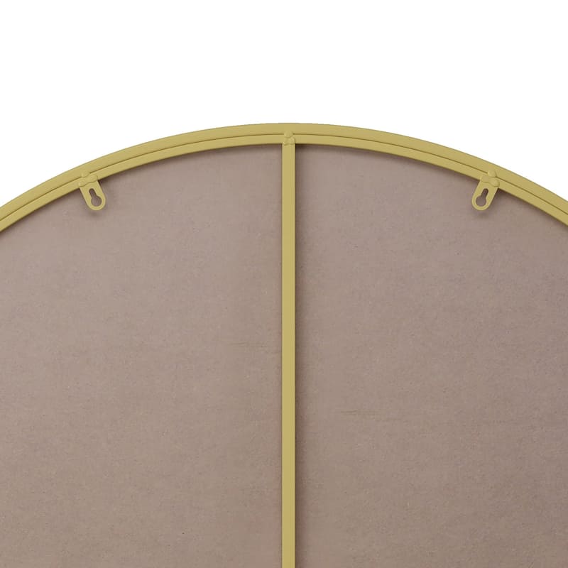 Round Framed Wall-Mounted Anti-fog Mirror