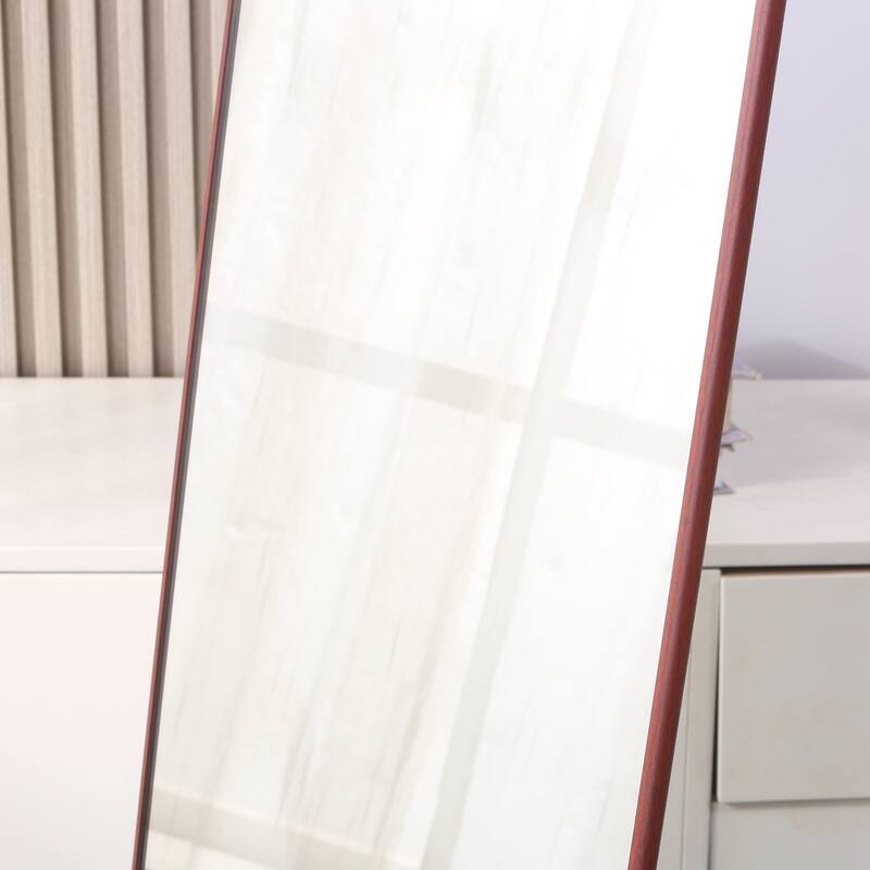 The 4th generation floor standing full-length mirror. bathroom makeup mirror,wall mounted. 60 "* 16.5"