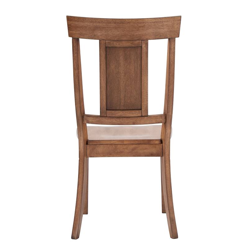 Eleanor Panel Back Wood Dining Chair (Set of 2) by iNSPIRE Q Classic