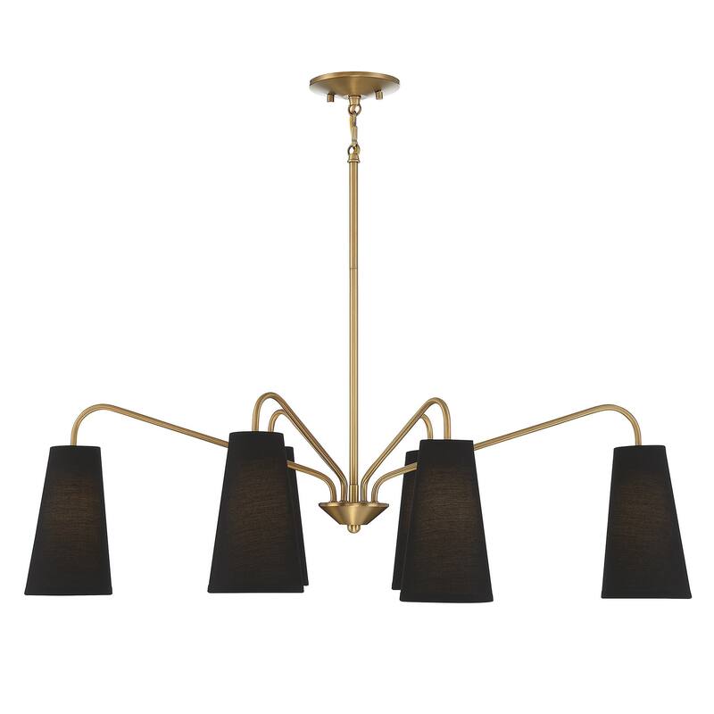 Savoy House 1-1785-6 Edgewood 6 Light 35" Wide Chandelier