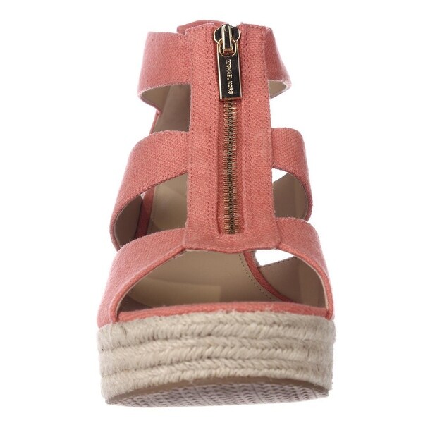 michael kors damita wedge pink