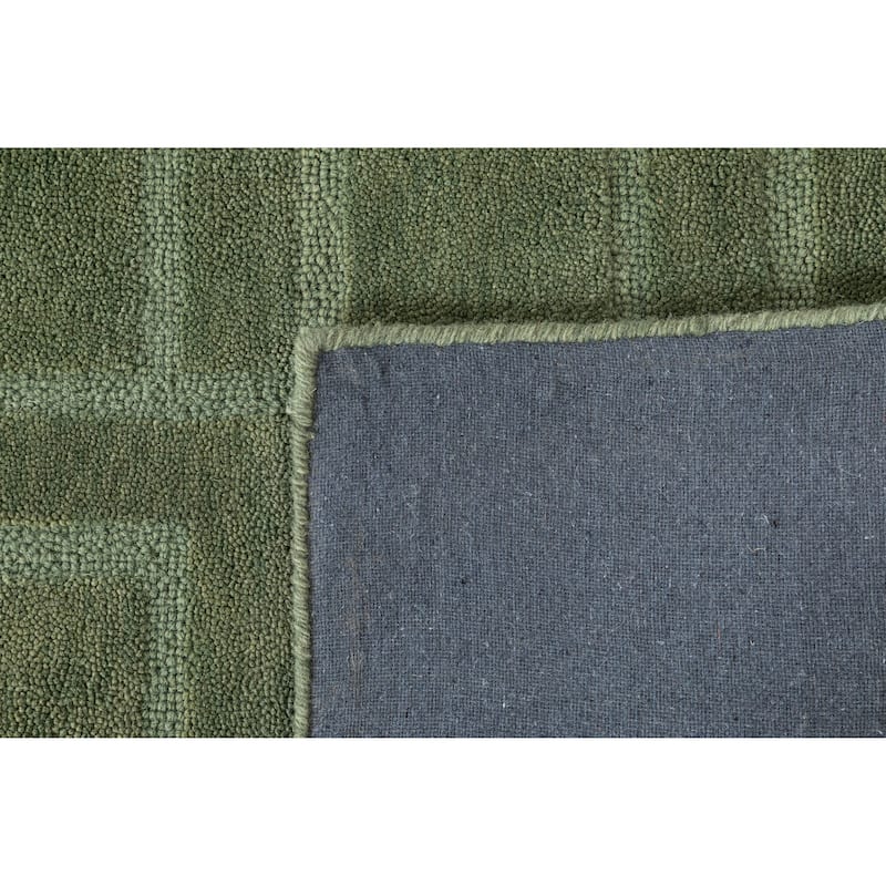 Terra by Obeetee Jaipur Verde Green Rug
