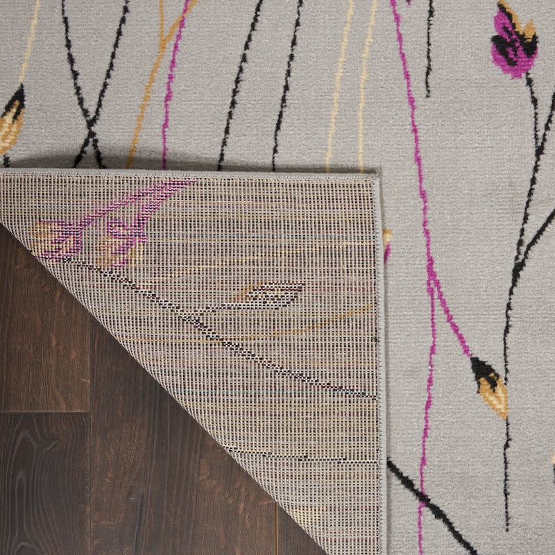 Nourison Grafix Floral Botanical Transitional Area Rug