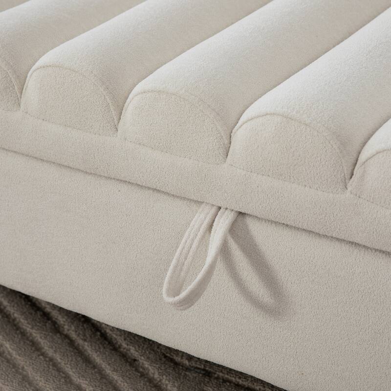 Modern Upholstered Storage Bench