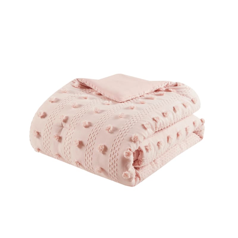 Intelligent Design Vera Clip Jacquard Comforter Set