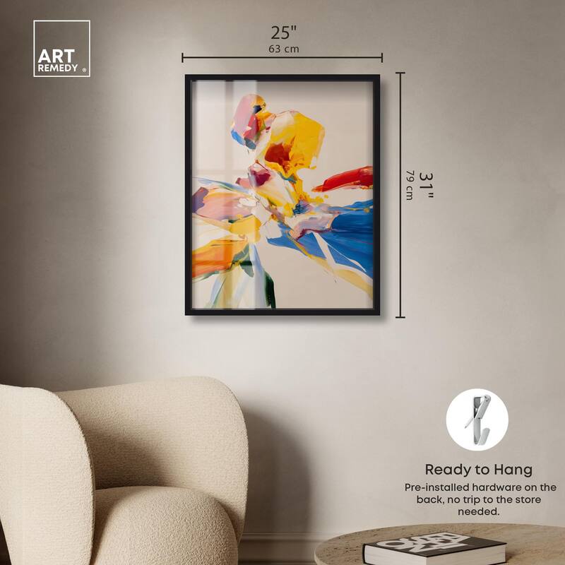 Flippant Bloom I Shadowbox by Art Remedy