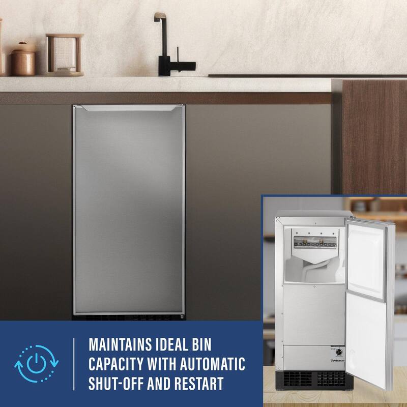 Scotsman Residential DRCG033A-1 Legacy 15" Wide 26 Lbs. Capacity