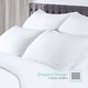 preview thumbnail 14 of 23, Nestl 100% Cotton Cover Premium Plush Down Alternative Bed Pillow