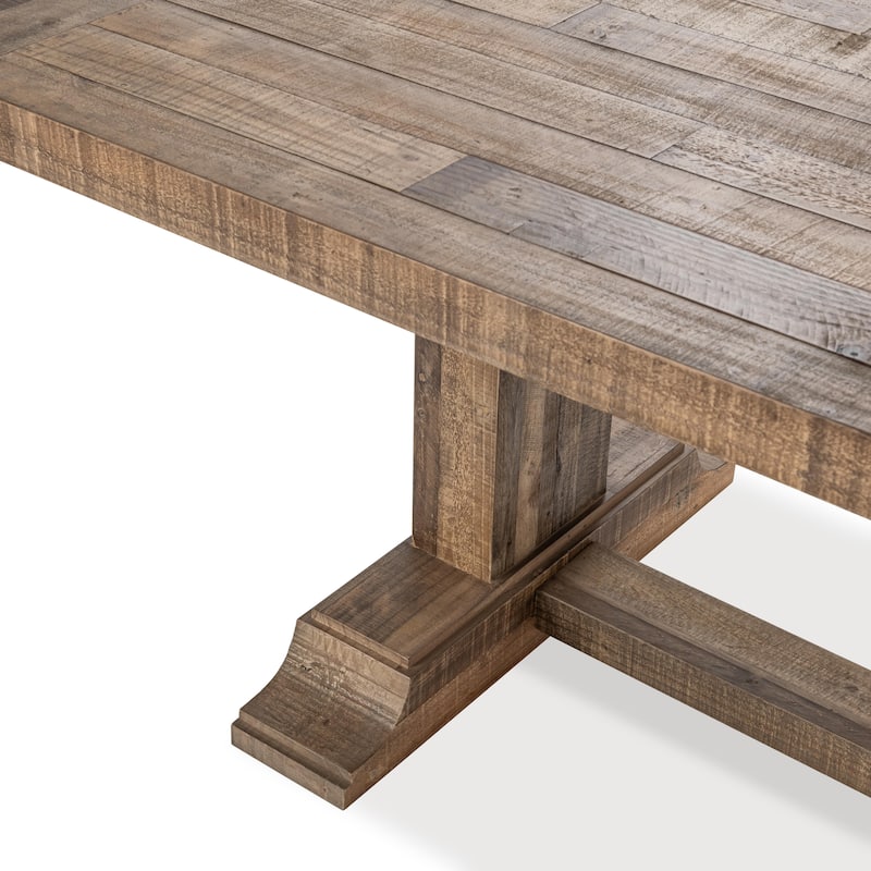Dita Reclaimed Pine Wood Dining Table by Kosas Home